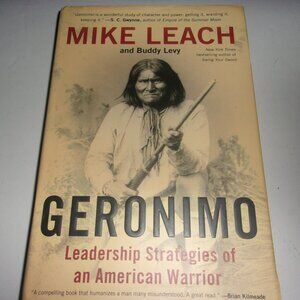 GERONIMO Hardcover Book